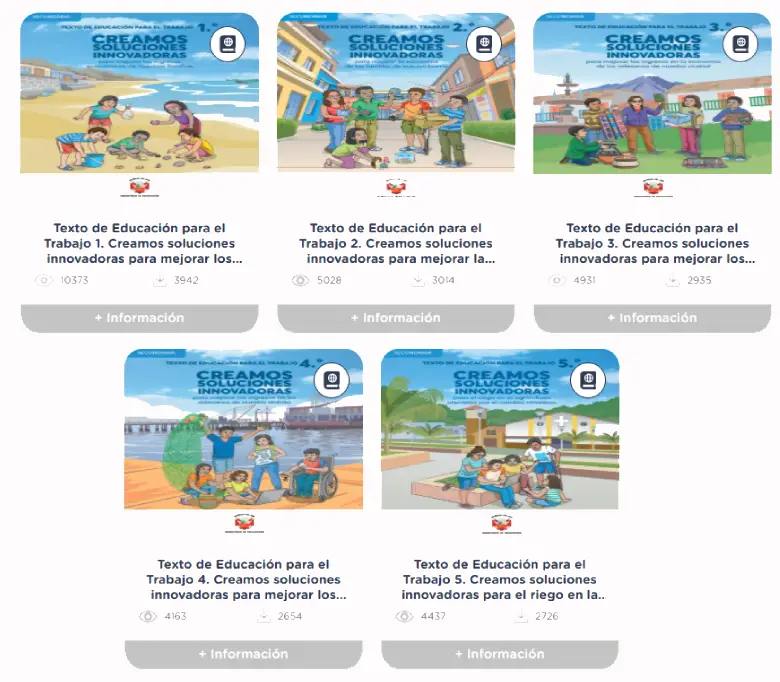 Libros educación para el trabajo